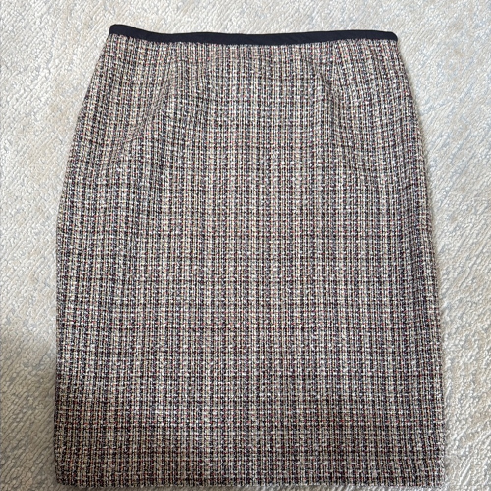 Cynthia Steffe Black and White Pencil Skirt for Work